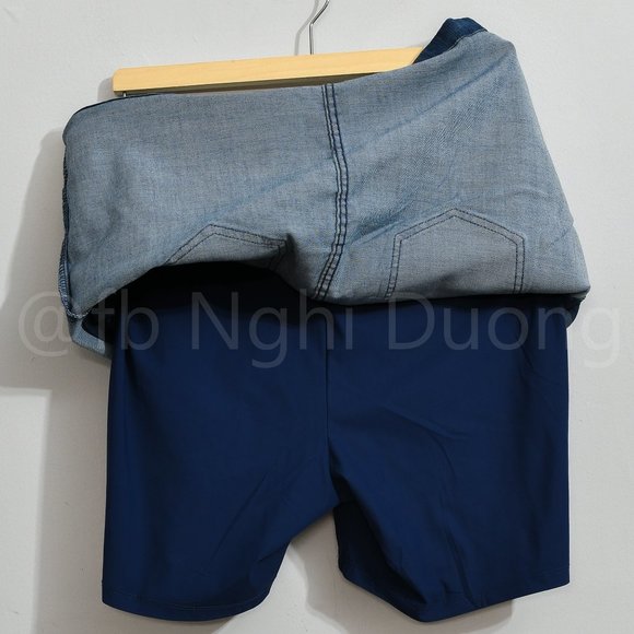 - S.C. & CO Ladies' Denim Skort BLUE - Picture 3 of 6